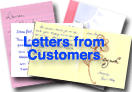 Letters from Customers